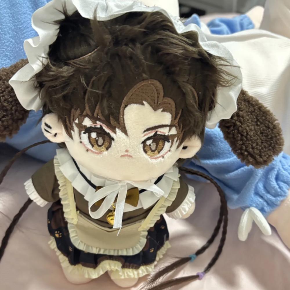 1 set Cat Paw 20cm Cotton Doll Clothes Lolita Dress Plush Doll Clothes  20cm Cotton Doll