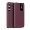 Funda Inteligente S View Flip para Samsung GALAXY S24 Ultra Cubierta tipo Cartera