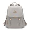 PU Rucksack Damen Mehrschichtiger Reißverschluss Rucksack