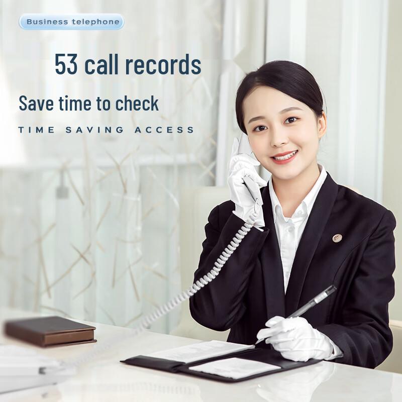 Deli Corded Landline Desk Phone