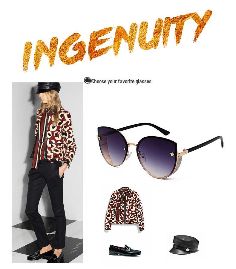 Jett 9229 Trendy Ocean Lens Sunglasses, Couple’s Thick Full Metal Frame.