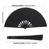Iridescent Finish Folding Fan Large Size Cooling Fan New Handheld Fan  Summer