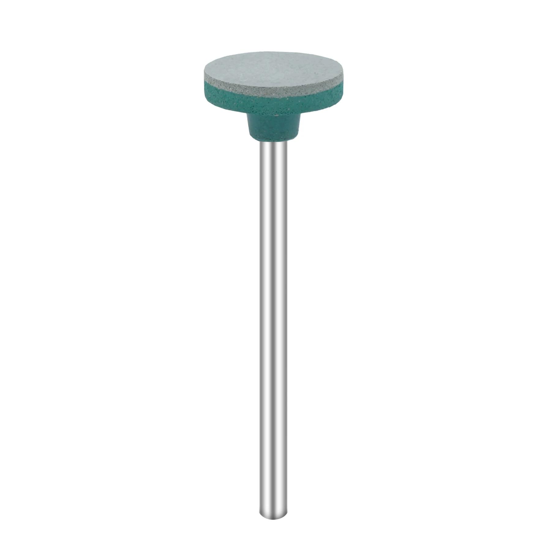 

Dental Rubber Diamond Polisher Wheel Disc Hp 2.35Mm Dentistry Tool Perfect For Porcelain Zirconia Restorations Grinding Stones Polish