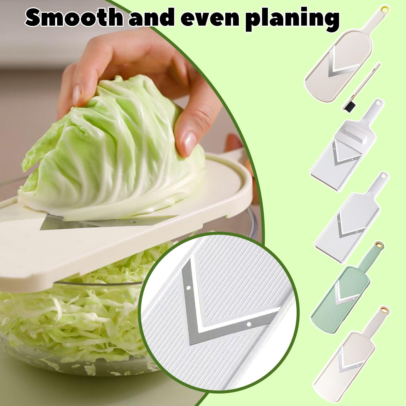 

Cabbage Grater Multifunctional Cabbage Lemon Cucumber Vegetable Grater One Size