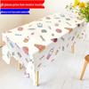 ZISIZ Cute Disposable Plastic Tablecloth