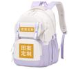 Make a hot-to-hot printing student schoolbag to reduce the burden, a lightweight and large-capacity backpack.