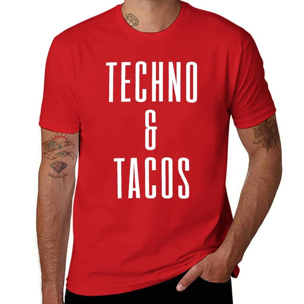 Techno T-Shirt Oversized T Shirt Quick Drying Blacks Tees Anime Shirts Men