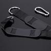 Pull-up Bar Strap with Rubber Pad Anti-Slip Hanging Carabiner for