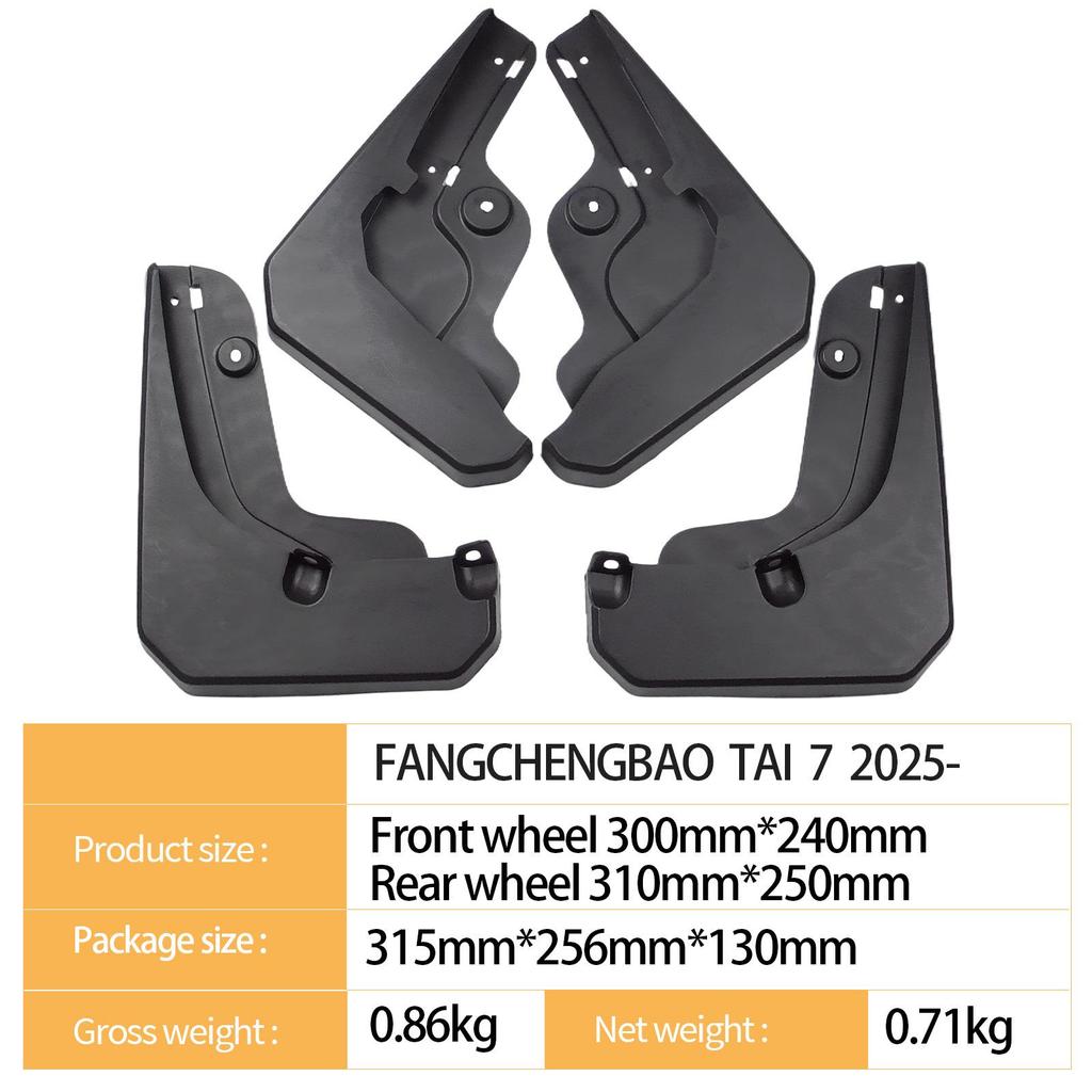 Błotnik Samochodowy Fangchengbao TAI7 2025