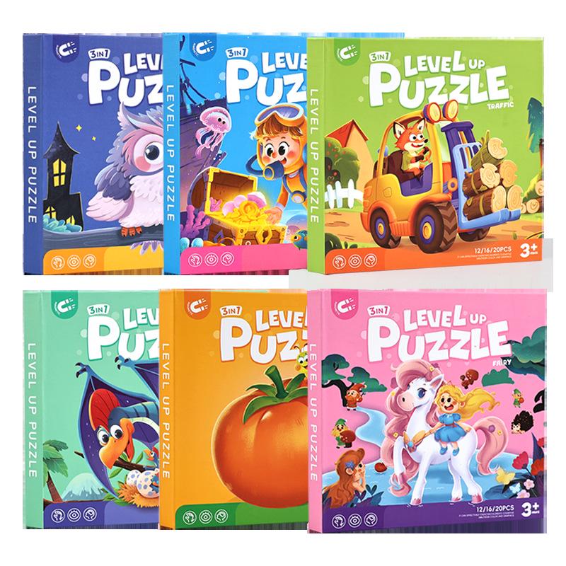 TEMU Magnetic Educational Puzzle Blocks for Toddlers and Babies Ages 1-3