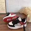 Hong Kong style niche design sense chaussures de skate ins super fire semelle épaisse polyvalent sport loisirs entraînement moral enfants
