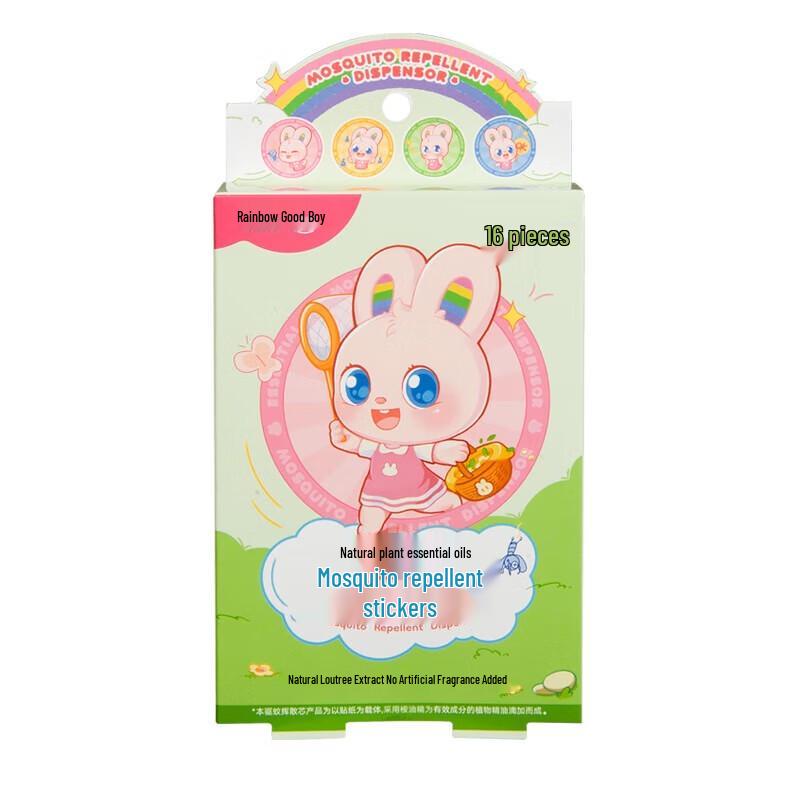 

Rainbow Plant Essential Oil Mosquito Repellent Patches