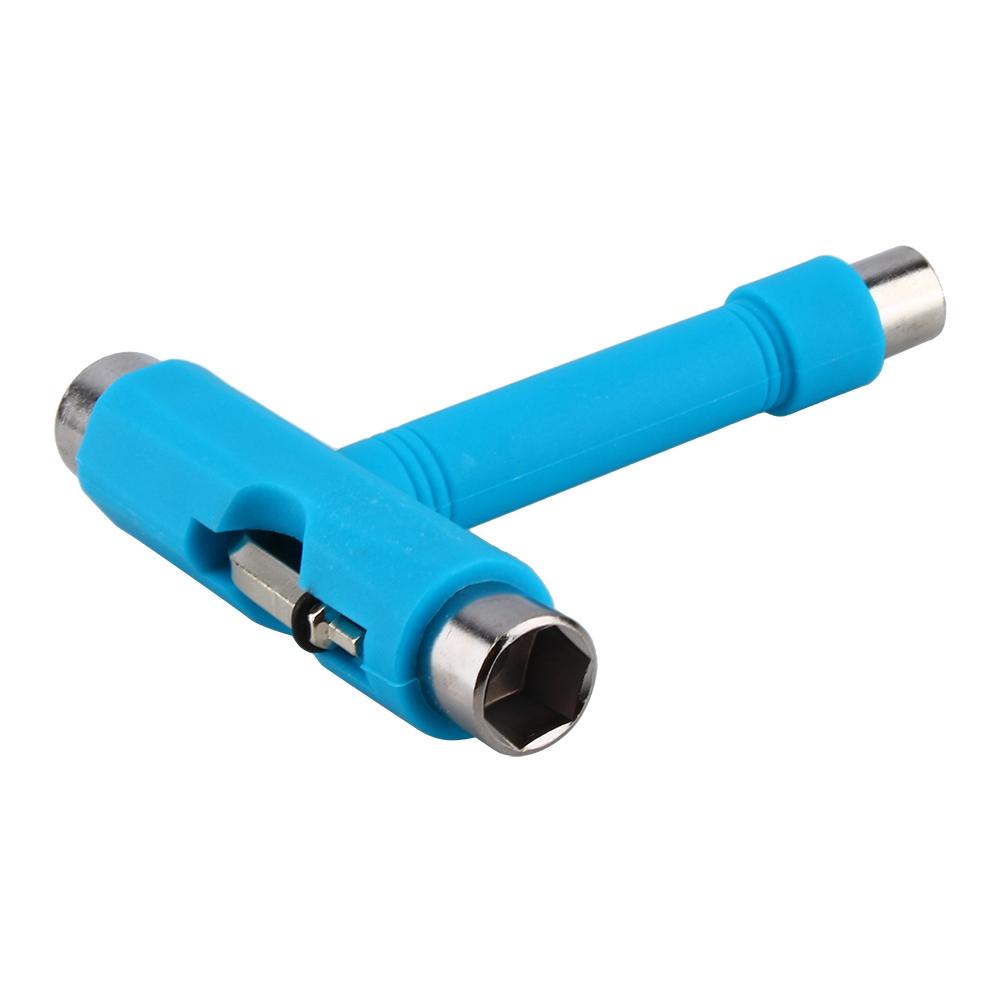 Skøytenøkkel Justeringsverktøy Skateboard Longboard Alt i 1 Nøkkel T-verktøy