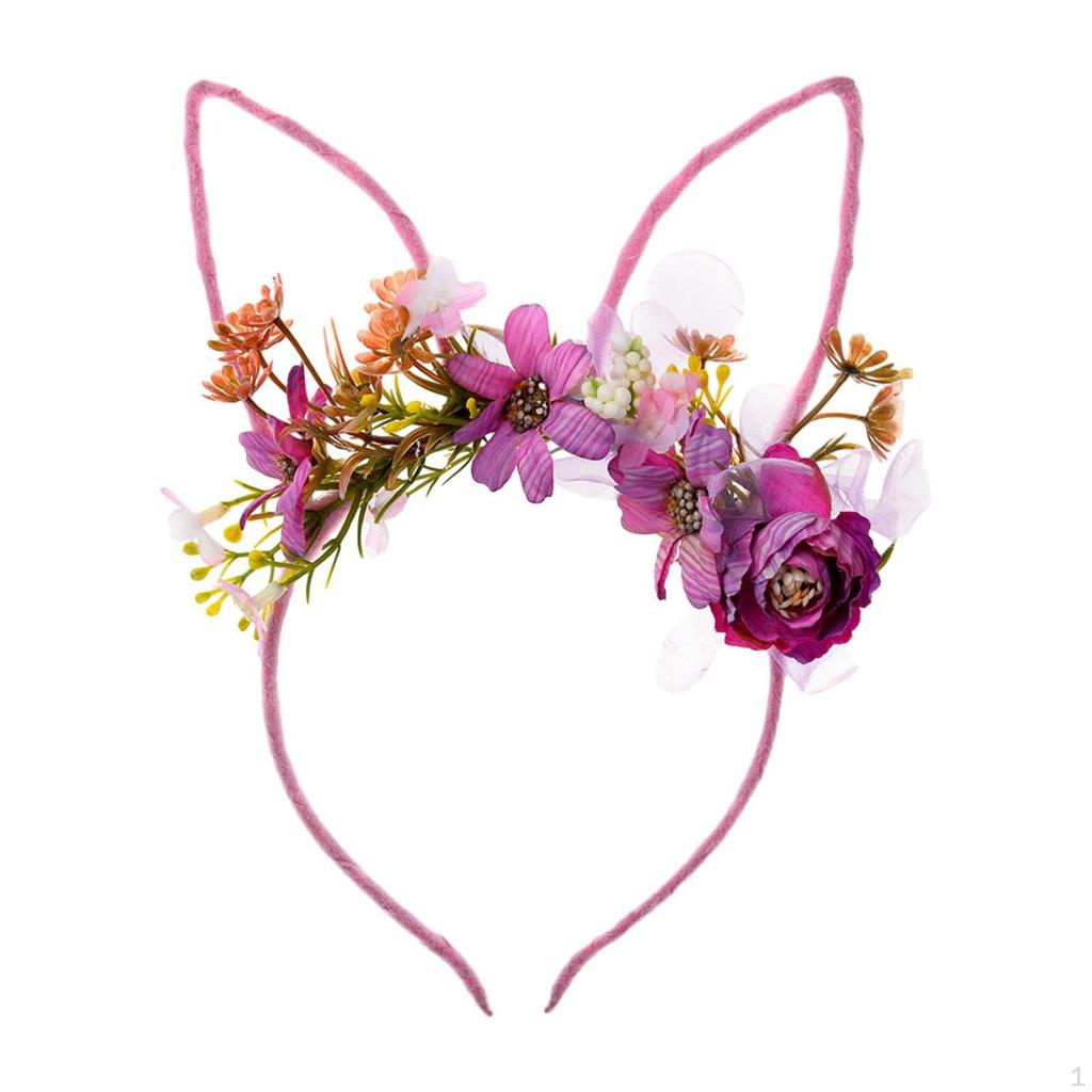 Bunny Ears Headband - Delightful Hair Accessory for Seasonal Festivities
