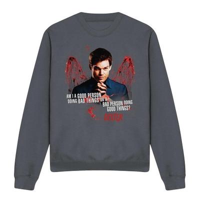 Dexter Unisex Adult Good Bad Sweatshirt