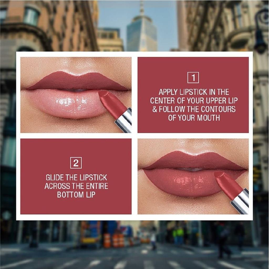 Maybelline New York Matná rtěnka 3,9g 640 Red Liberation Krémová Hydratační Dlouhotrvající Výrazná barva na rty