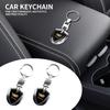Car Logo Stying 3D Metal Key Rings Shield Shaped Keychain For Escalade CTS ATS SRX XT4 XT5 XT6 STS XTS SLR CT4 CT5 CT6