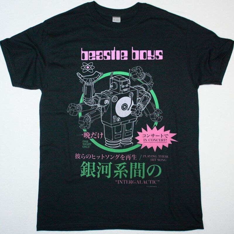 

BEASTIE BOYS INTERGALACTIC NEW BLACK T-SHIRT M