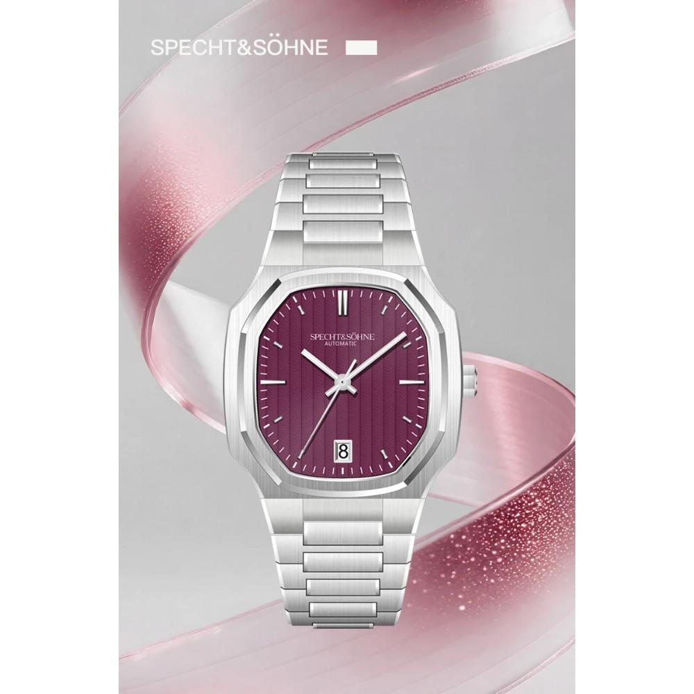 New Arrivals Specht&Sohne Watch 37MM Automatic Watches For Men Japan 8215 Movt Sapphire Crystal Stainless Steel 50M Waterproof