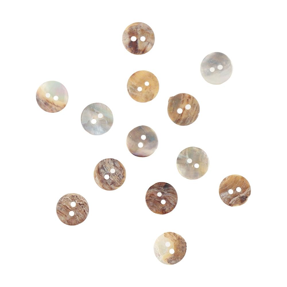 DIY Delicate Shirt Cardigan 2 Hole Sewing Accessories Apparel Decoration Shell Button Mother of Pearl