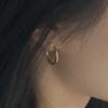14k Minimal hoop earrings