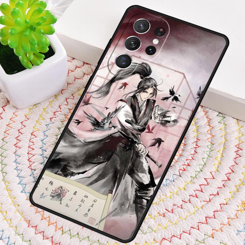 Mo Dao Zu Shi Silicone Phone Case For Samsung Galaxy note 10 pro S26 S25 S24 S23 S22 S21 Plus S25Ultra Capa Cover