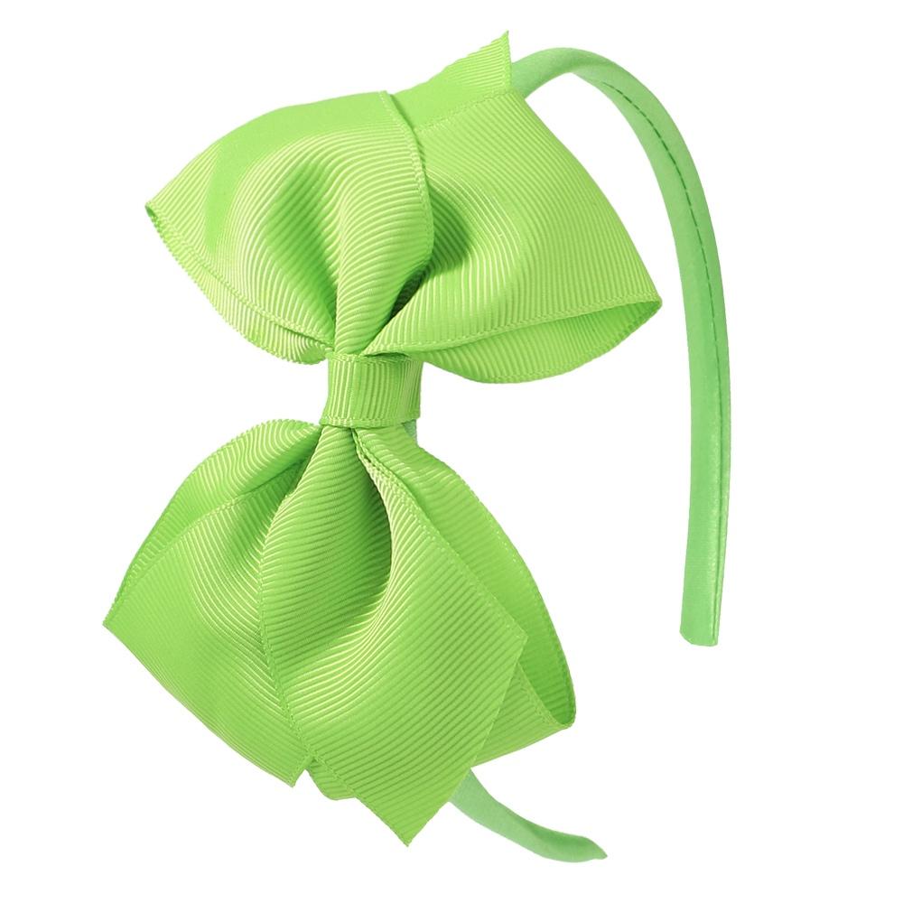 

4,7-дюймовая однотонная большая бабочка повязка на голову ободок для волос для детей девочек банты для волос обруч для волос репсовая лента новые аксессуары для волос ручной работы