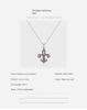 S925 Sterling Silver Rainbow Zircon Necklace Female Elegant Fashion High Sense Versatile Iris Coat of Arms Sterling Silver Collarbone Necklace
