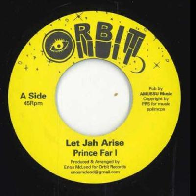 7inch Record PRINCE FAR I - Let Jah Arise / Mr Getty Getty Orbit 1975 Reggae, Ska & Dub