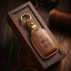 [Jaguar/Land Rover] Car Key Cover Keychain Cowhide Handmade Suitable for Old F-PACE/CFL/XEL