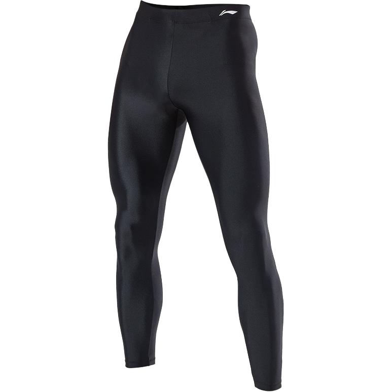 

Li-Ning Quick-Drying Warm Fashion Swim Trunks Men swimwear Black LSXR94802-1 M