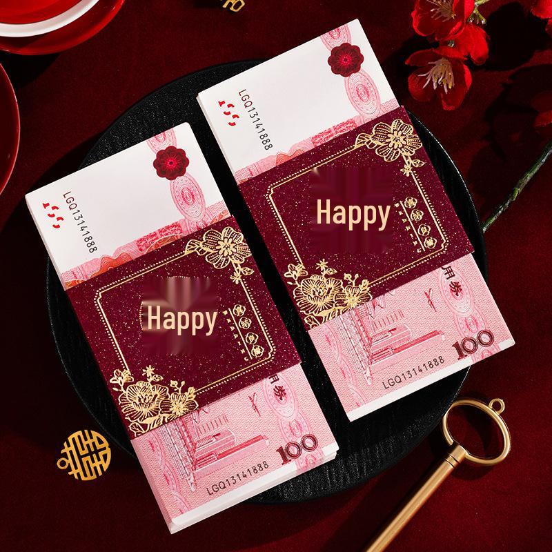 Creative Red Envelope Gift Holder for Wedding Engagement and Change of Address