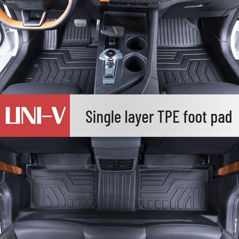 Changan UNI-V 2025 TPE Floor Mats - Full Coverage Car Accessories TPE Threshold Mats for UNI-V