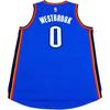 Adidas X NBA Collaboration Westbrook Oklahoma City Thunder Jersey Unisex Basketball Jersey Blue 7470A-3CB-K91071