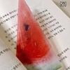 Creative Fruit Slice Bookmark With Simulation Funny Design Sense For Ins Fixed Book Photography Cartoon Cute Note Bookmark