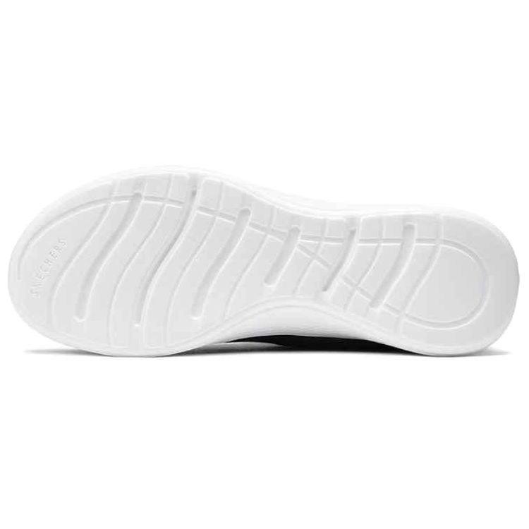 Skechers Comfortable Shock-Absorbing Durable Waterproof Breathable Low-Top Casual Shoes Women Sneakers Black 104489-BKW