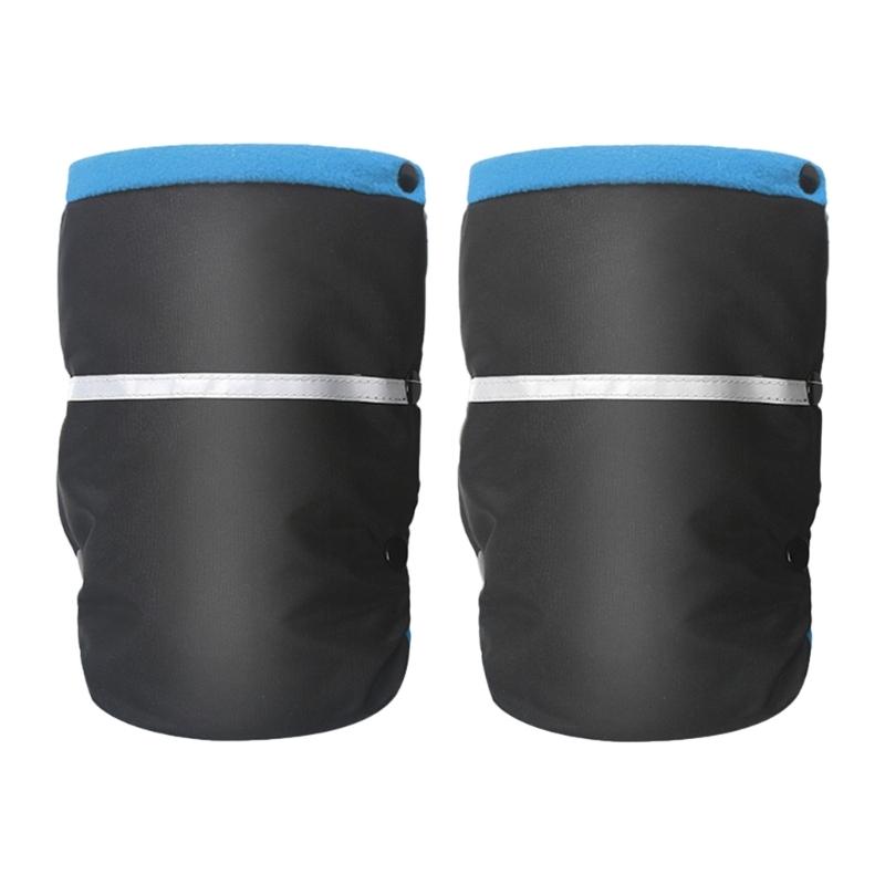 

Universal Pushchair Hand Warmer Gloves Pram Hand Muff Mittens Windproof Stroller Handmuffs Stroller Accessories синій