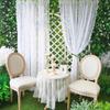 1PC Curtain Sun Protection Lace Material Easy To Install Wave Lace Pastoral Style Home Decoration Elegant 75x60/100/150/200cm
