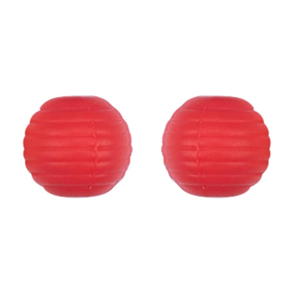 Kovict 25Pcs Threaded Silicone Beads 15mm Round Beehive Spiral Beads DIY Bracelet Necklace Accessories For Jewelry Marking