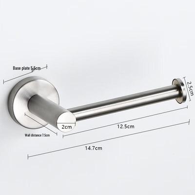 CMAOS C91 Stainless Steel Double Toilet Paper Holder with Phone Shelf