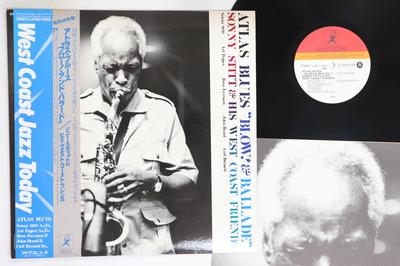 LP Record SONNY STITT  Atlas Blues Blow  Ballade LA271007 ATLAS 1980 Japan Obi Jazz Used