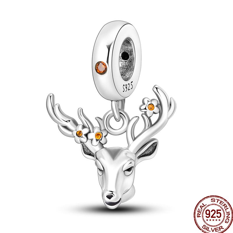 100% Copper Cute Pet Animal Owl Cute Puppy Pink Kitten Charm Beads Suitable For 3Mm Original Bracelet Diy