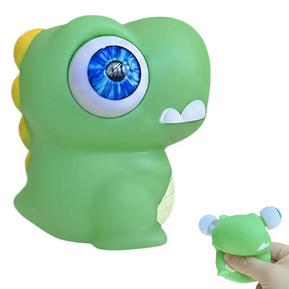 Funny Big Eye Dinosaurs Squeezing Toys Eye Relief Anxiety Decompression Toy Sensory Bouncing Back Gifts For Adult X9Z4