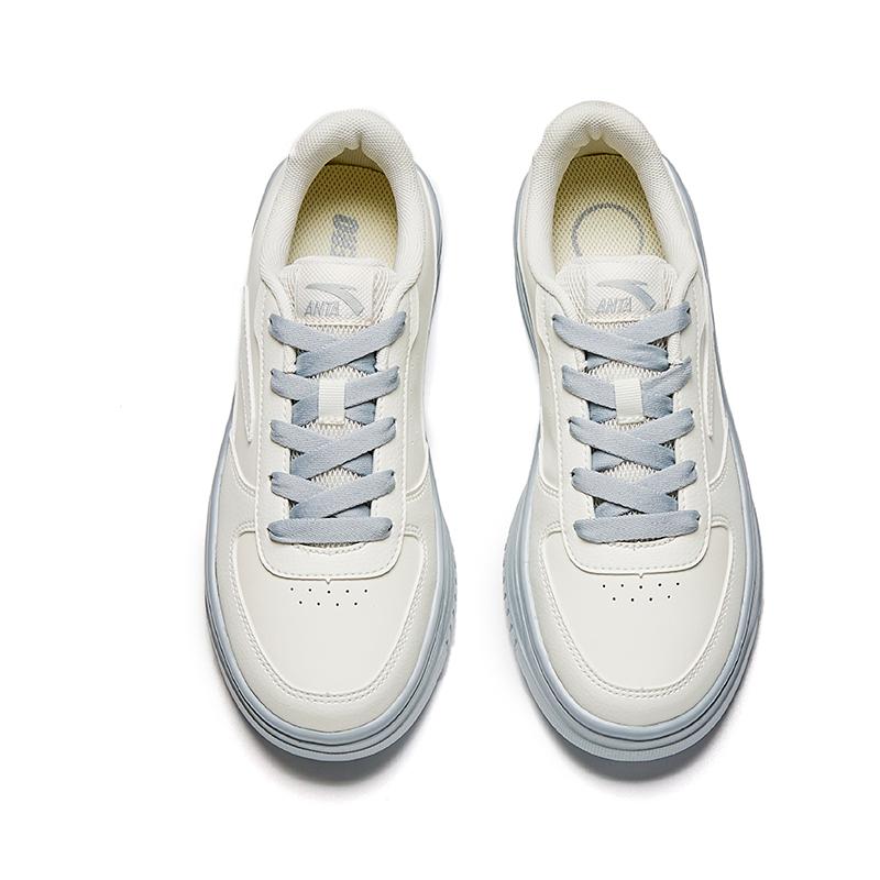 Anta Light Course V2 Skateboard Shoes Women's White Gray 922628002-5