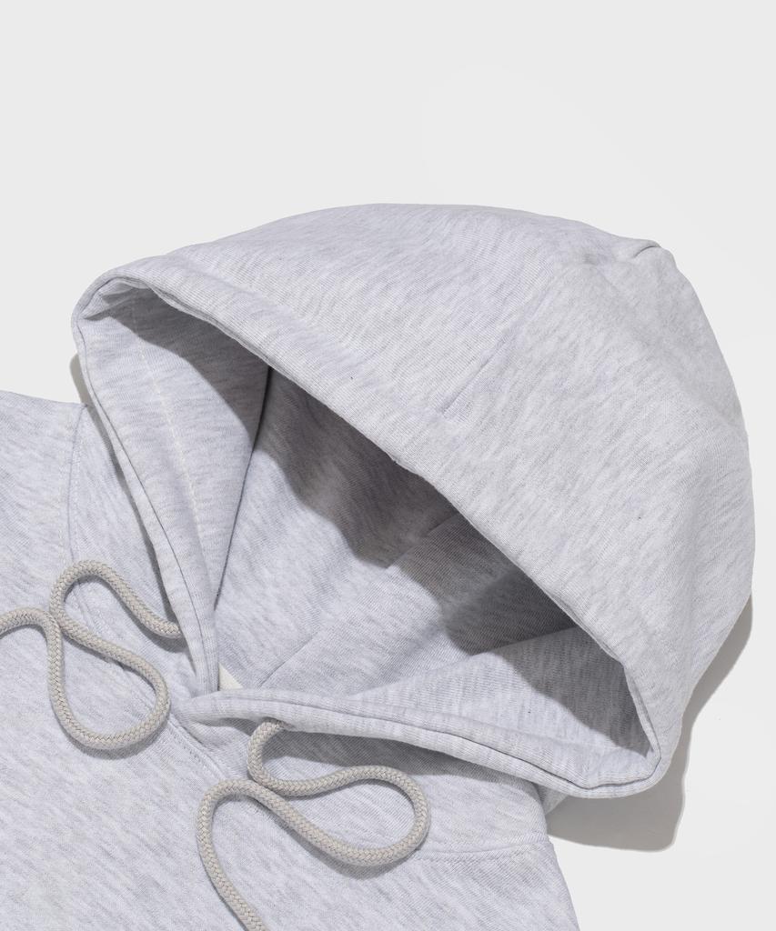 Rods Big Logo Check Hoodie (White Melange)