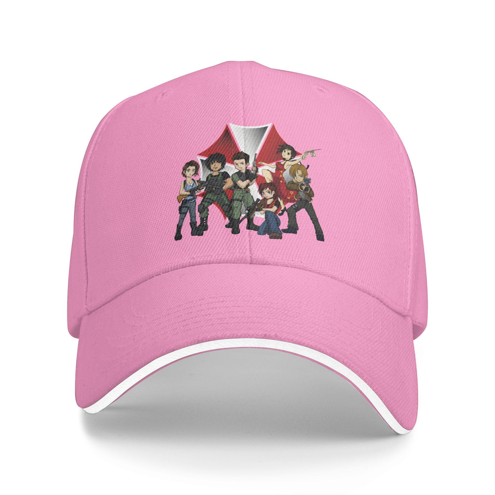 

Residents Evils Veronica Chibi Characters Baseball Cap Casual Couple Women Trucker Hat Custom DIY Tennis Skate Snapback Cap Gift As Picture