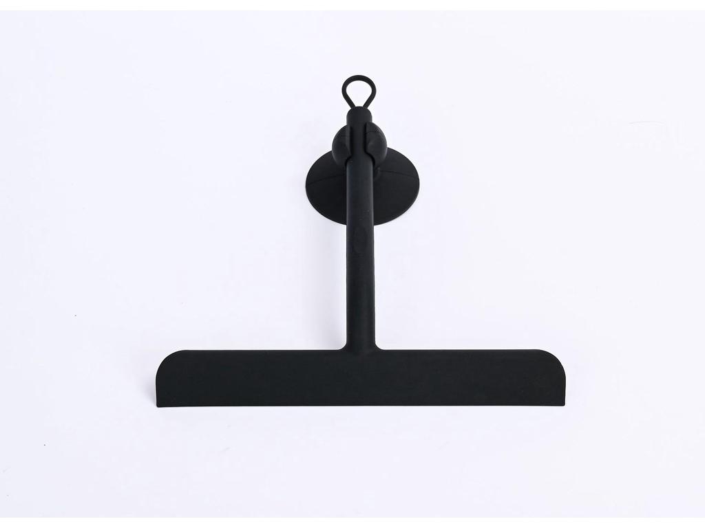 Silicone Glass Squeegee with Hook for Bathroom and Window Cleaning