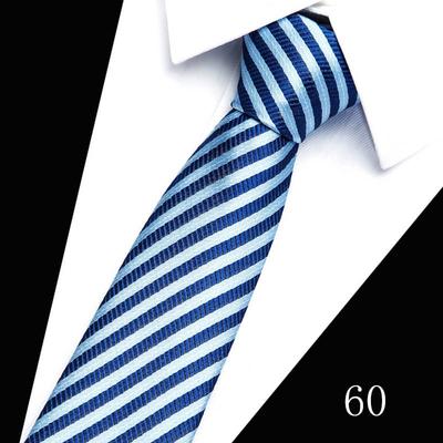 Men's Business Professionals Striped Tie Wedding Suit Accessories Polyester Tie Men
