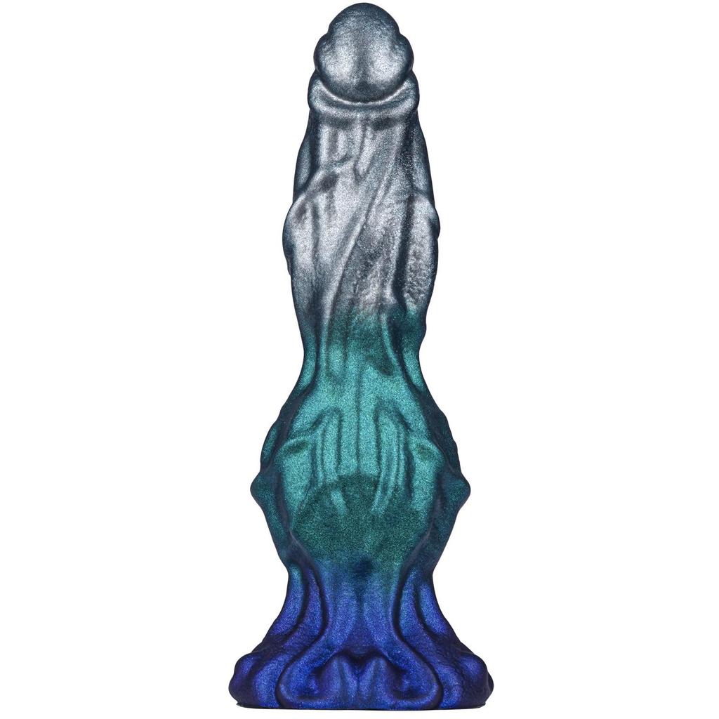 Multi-color Soft Silicone Double Knot Dildo - Wolf Penis Masturbator & Anal Plug for Women