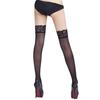 Elegant Lace High-Top Thigh-High Stockings - Sexy European and American Style with Tear-Away Feature